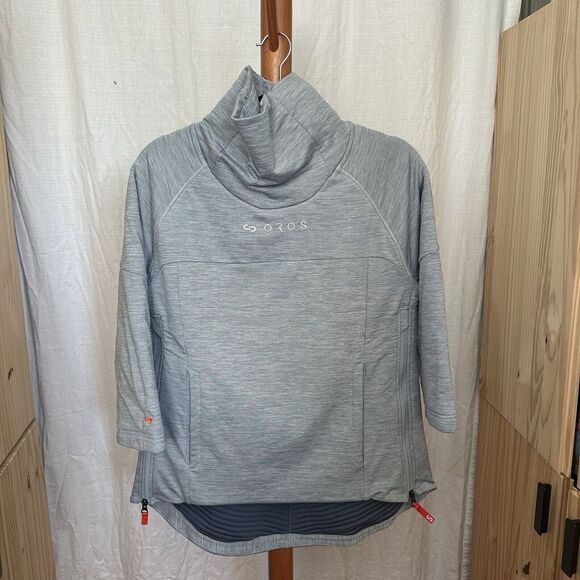 Oros Astra Solarcore Insulated Pullover FunnelNeck Women S Kangaroo Front Pocket - Picture 1 of 10